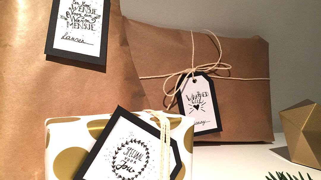 PDF gratis labels downloaden Gratis labels downloaden voor je WAUW cadeau